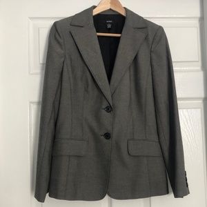 Alfani Women’s Cut Blazer Suit Jacket Gray Size 6